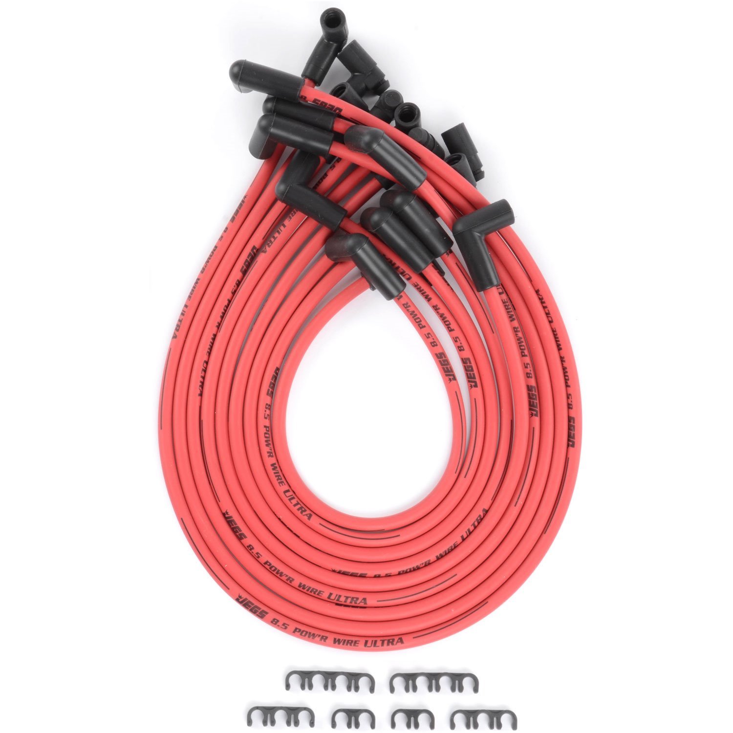 8.5mm Red Ultra Pow'r Wires for Small Block