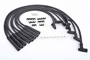 8.5mm Black Ultra Pow'r Wires for 1974-1986 Big Block Chevy 454 Car, Truck