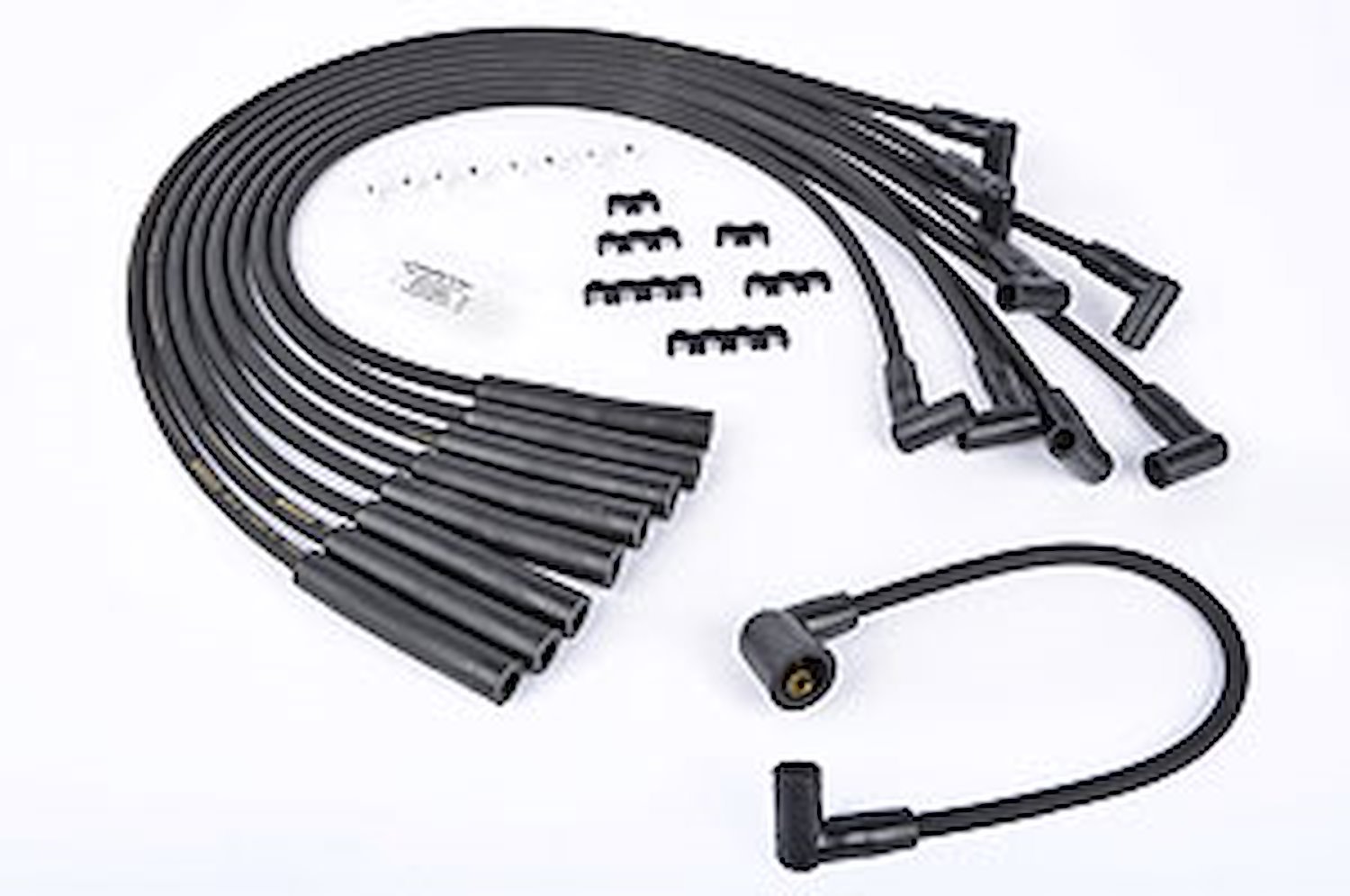 8.5mm Black Ultra Pow'r Wires for Ford 351W, 351C, 390, 429, 460 with HEI Cap