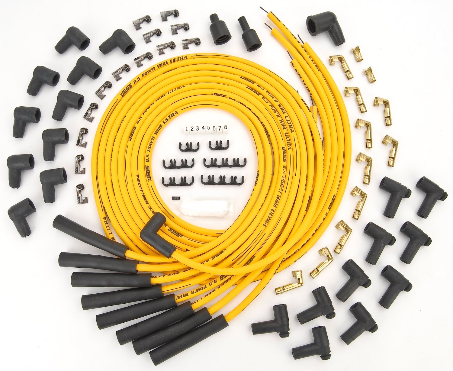 8.5mm Yellow Ultra Pow'r Wires Small & Big