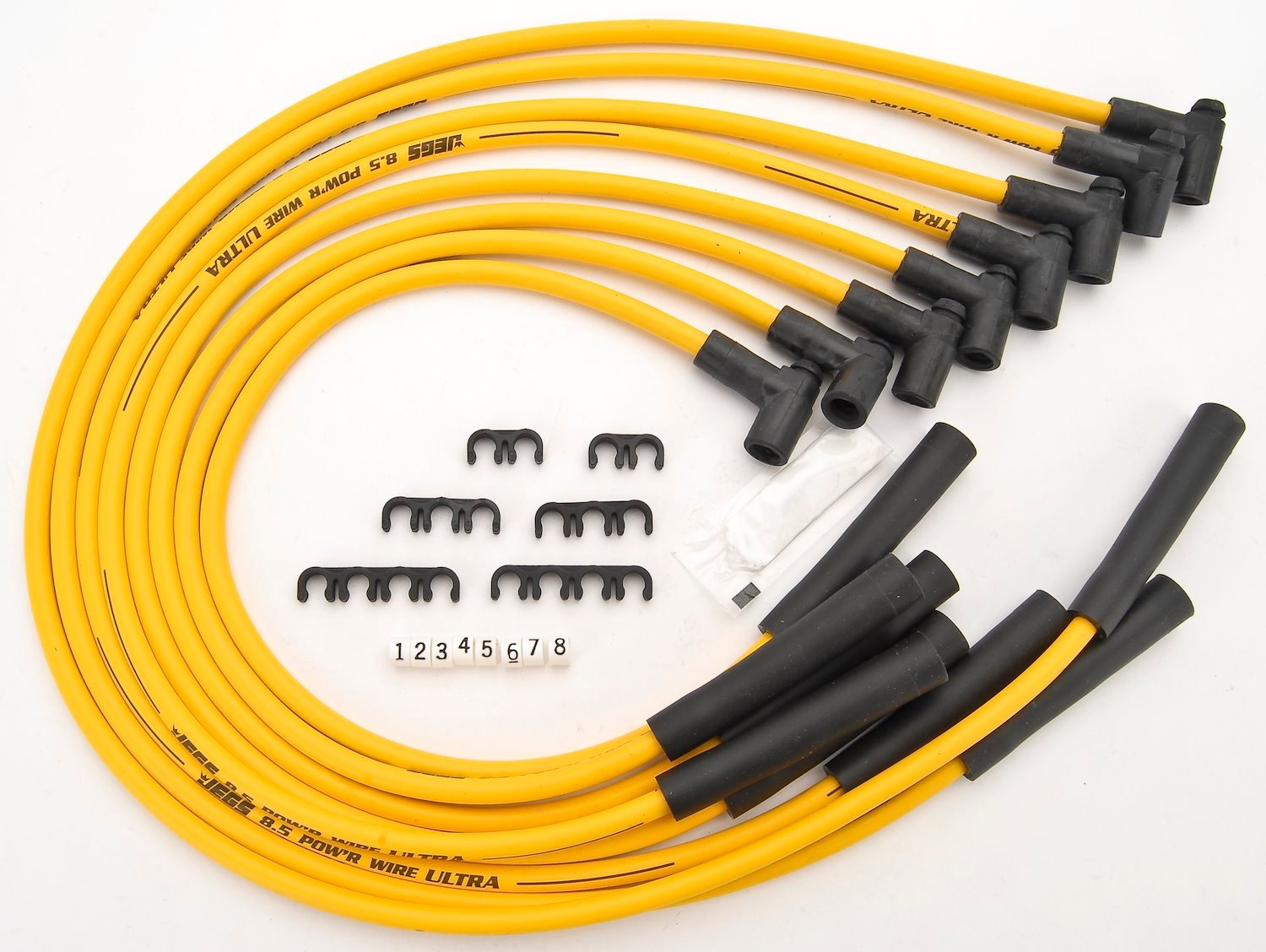 8.5mm Yellow Ultra Pow'r Wires 1974-86 Big Block