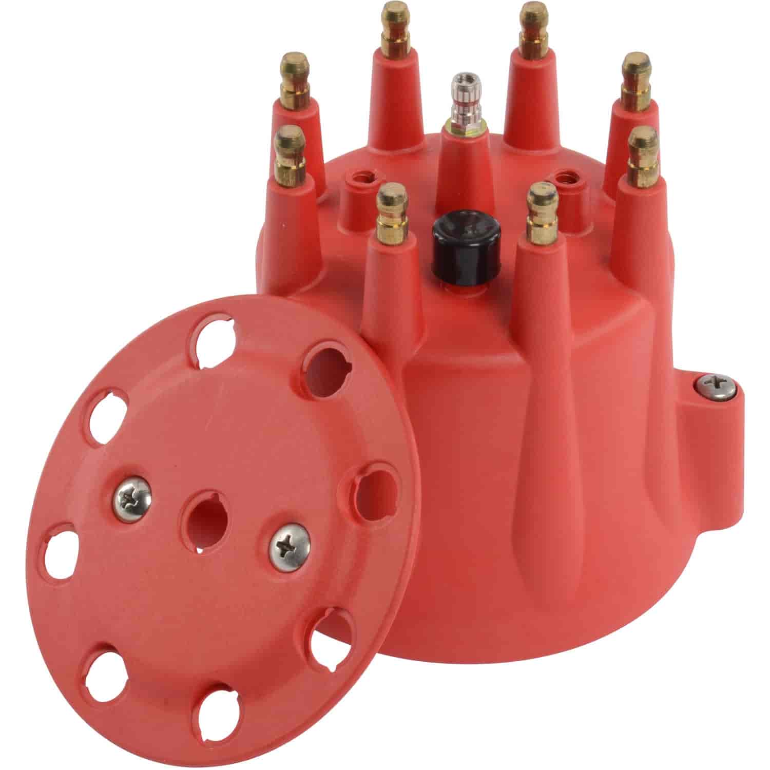 Distributor Cap with Wire Retainer 30% Glass Filler Polyester (PBT) for High-Dielectric Strength