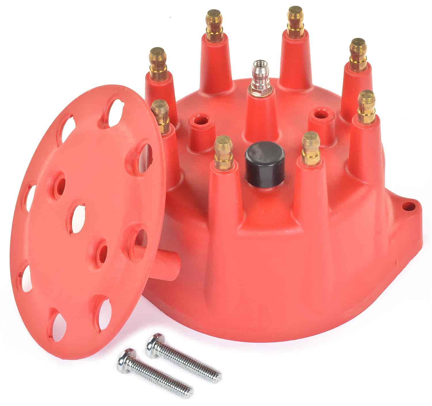 Distributor Cap with Wire Retainer 30% Glass Filler Polyester (PBT) for High-Dielectric Strength