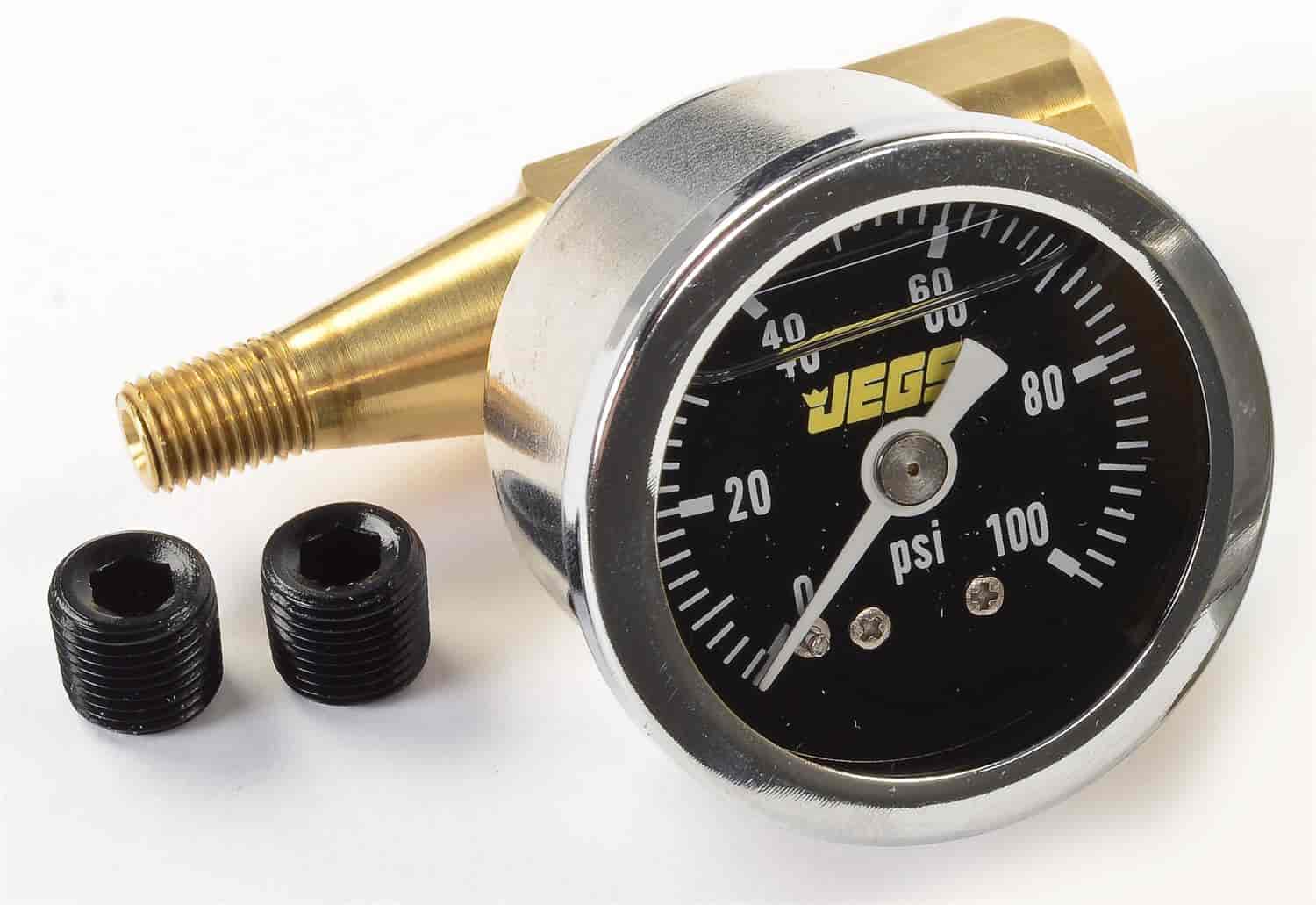 Fuel Pressure Gauge Kit Black