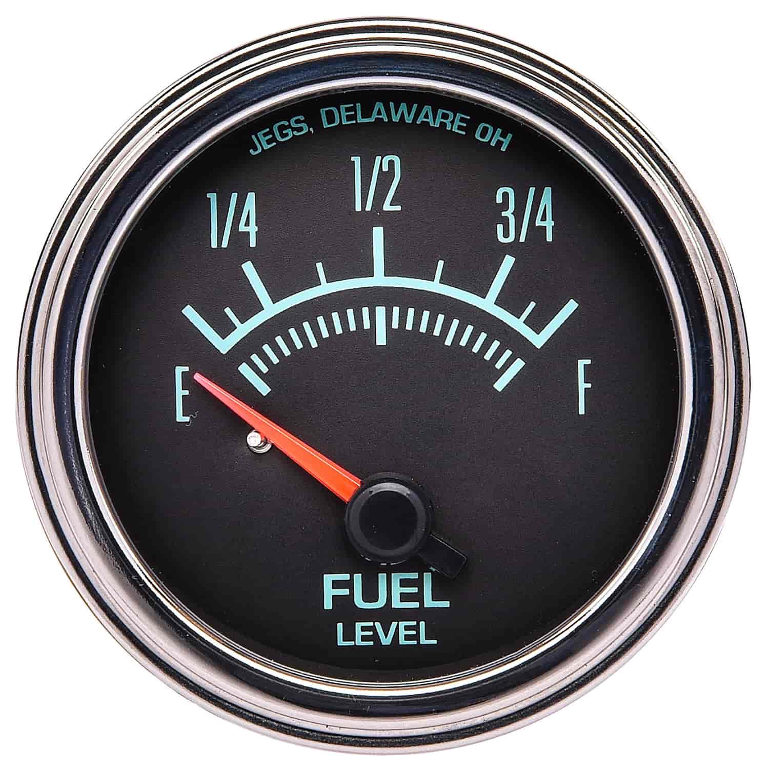 Fuel Level Gauge, Retro Style [2 1/16 in. Dia., 73-10 Ohm Input]