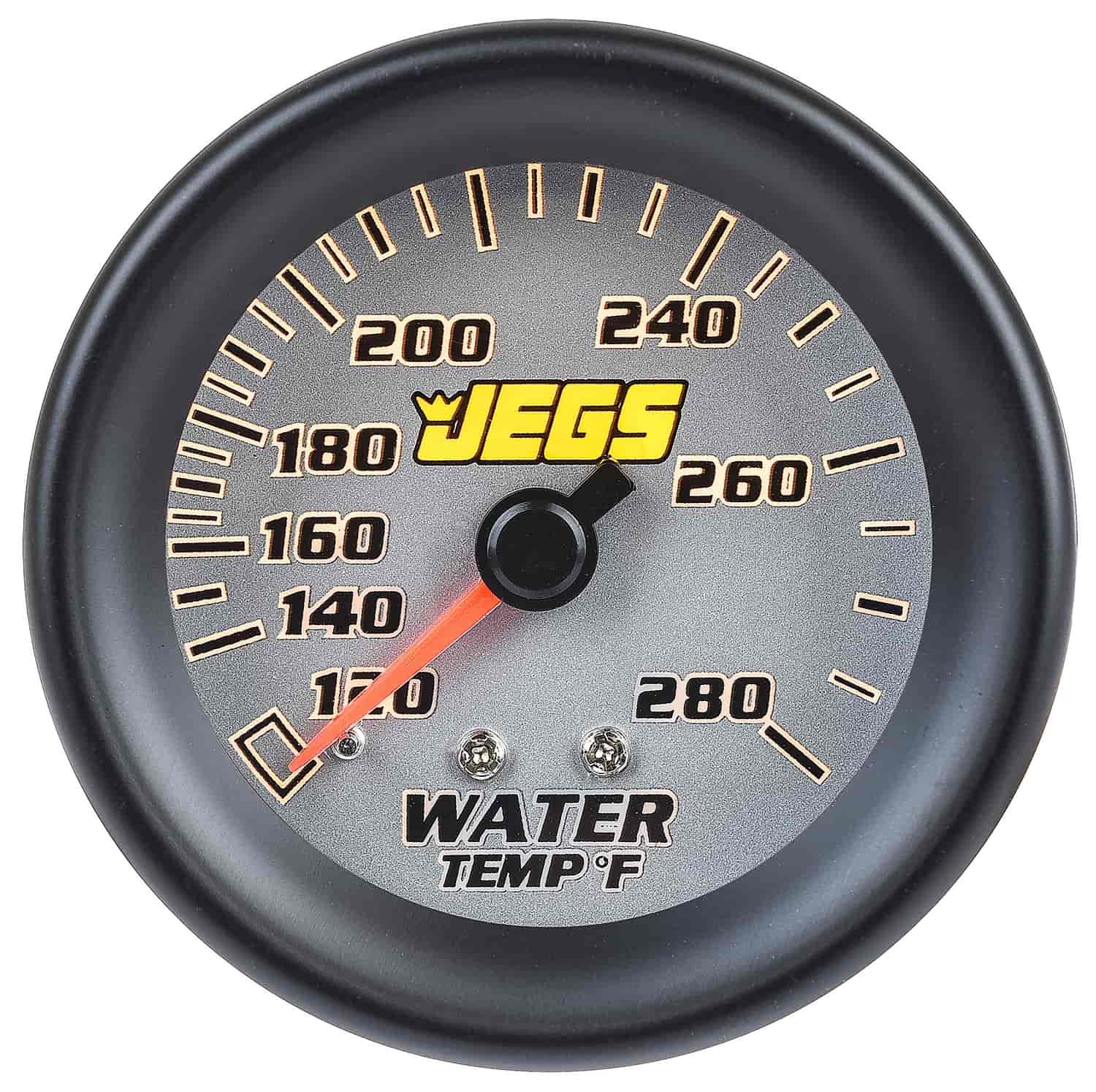 Water Temperature Gauge [2 1/16 in. Mechanical, 120-280 degrees F with Silver Face]