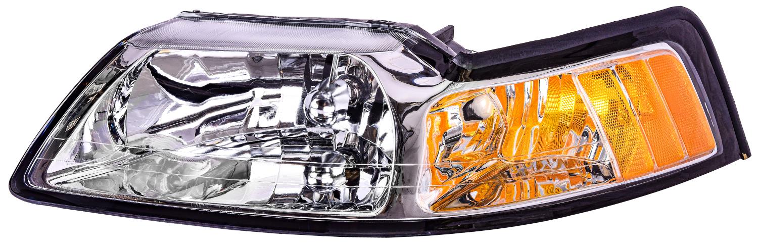 Headlight Assembly for 1999-2000 Ford Mustang Left/Driver Side
