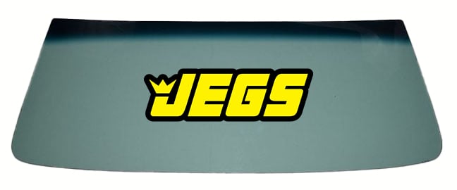Windshield Fits 1965-1969 Chevrolet Corvair [Green Tint, Blue Shade Strip]