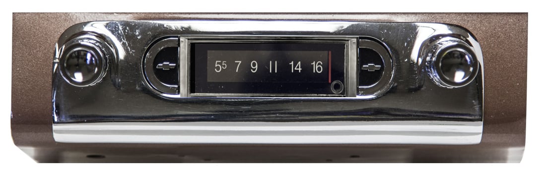 Classic 740 Series Radio for 1953-1954 Chevrolet Bel Air, 210 Series-Without Push Buttons