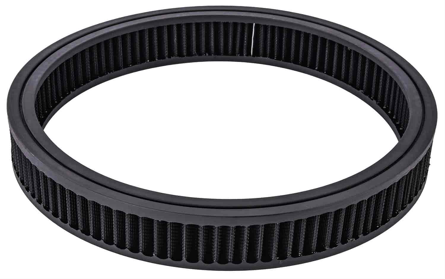 Cotton Air Filter Element [14 in. x 2 in. Black]