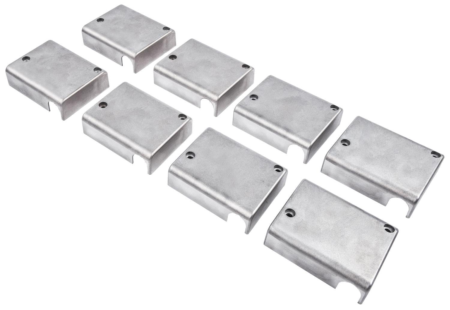 Aluminum Ignition Coil Cover Set for 5.7L, 6.1L, 6.4L Gen III Hemi Engines [Natural Finish]