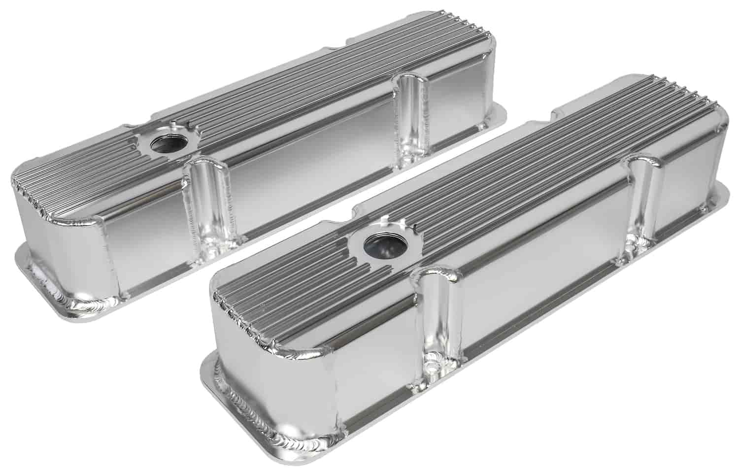 Fabricated Aluminum Valve Covers for Small Block Chevy 283-350