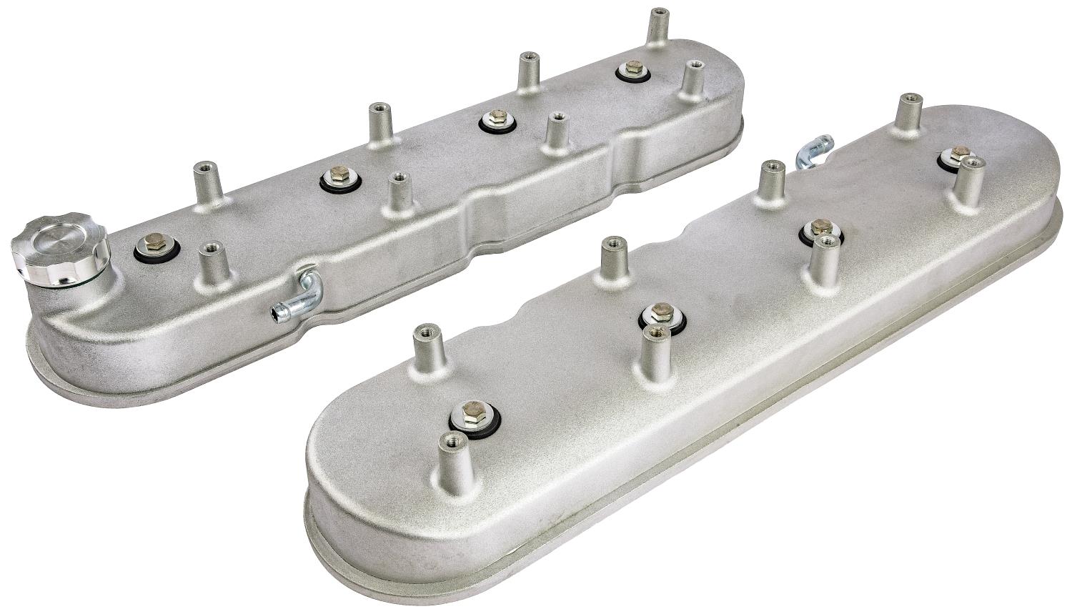 Natural Aluminum Valve Covers for GM LS Engines [Tall]