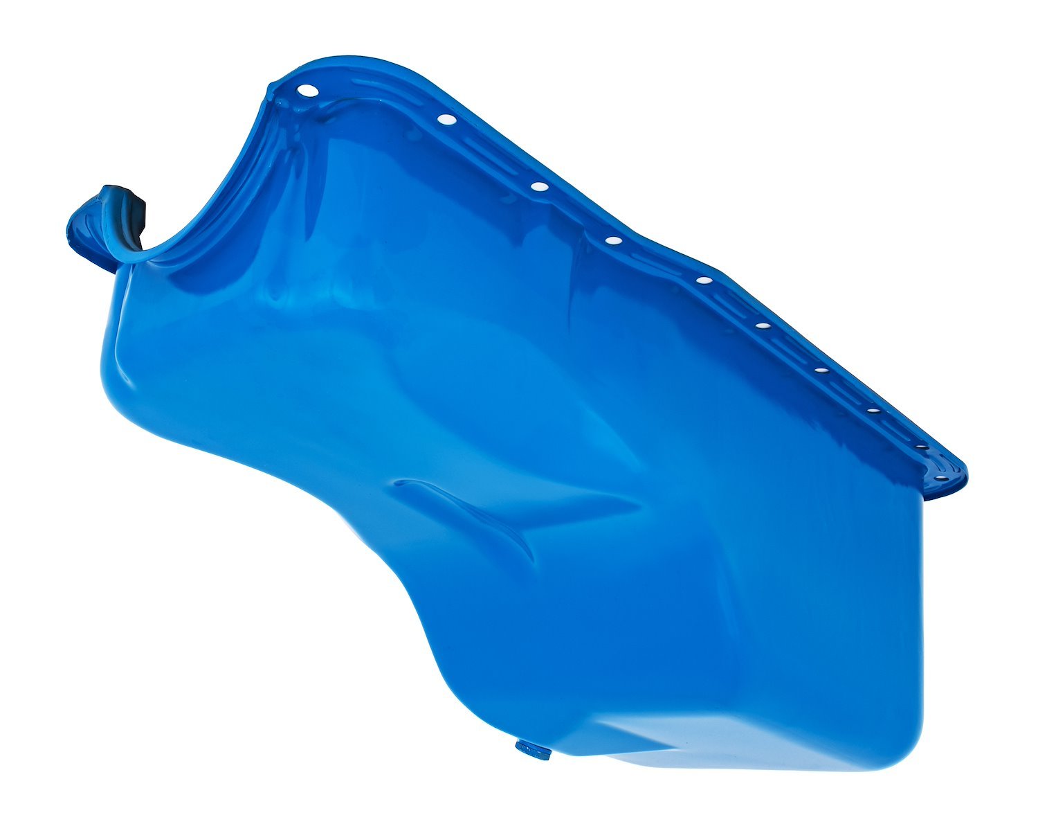 Stock-Style Replacement Oil Pan for 1965-1987 Small Block Ford [Blue]
