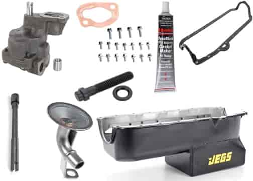 Street & Strip Oil Pan Kit for 1955-1979 Small Block Chevy