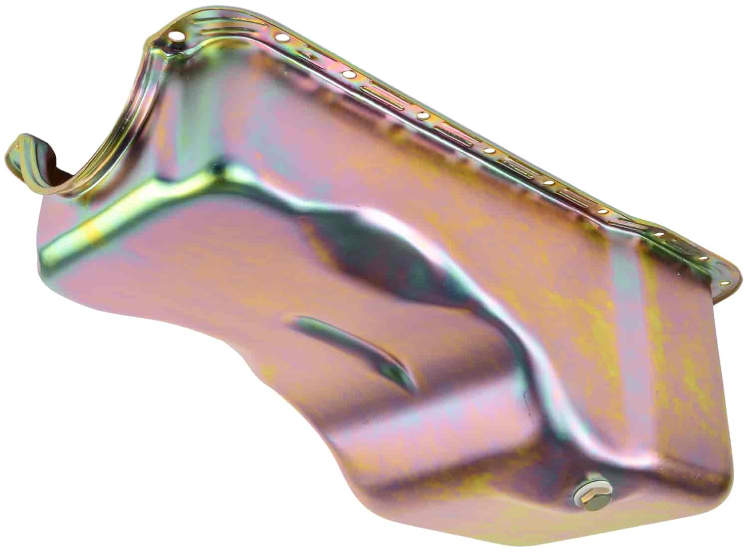 Stock-Style Replacement Oil Pan 1967-1981 Small Block Ford 351W [Gold Zinc]