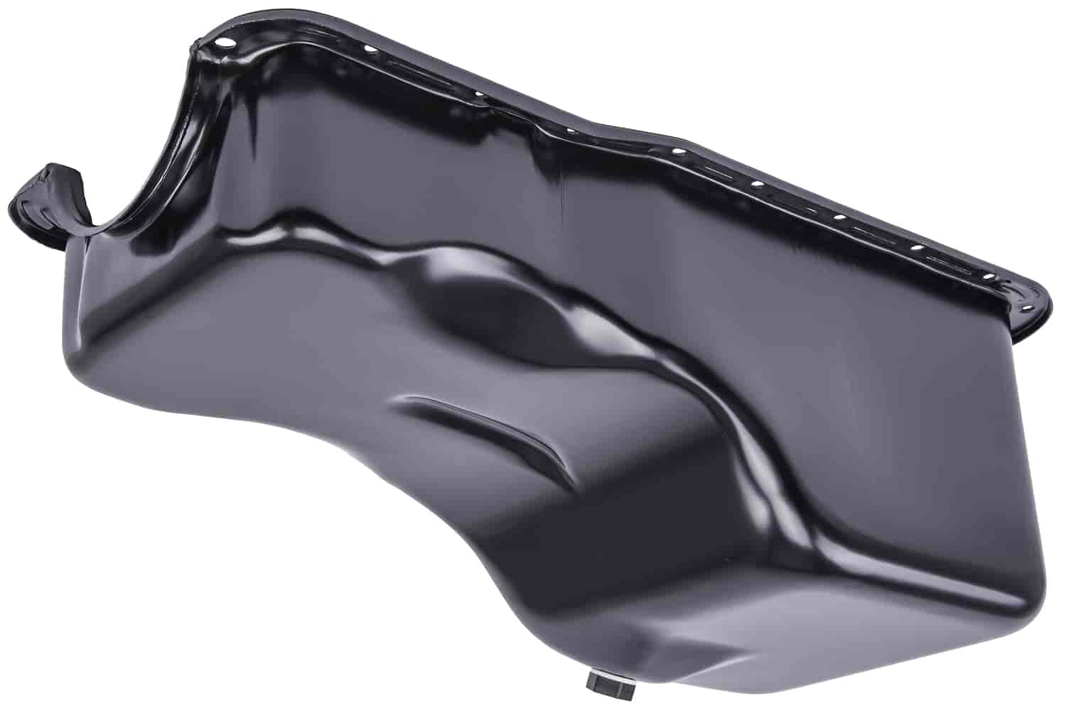 Stock-Style Replacement Oil Pan for 1965-1987 Small Block Ford 289-302 [Black]