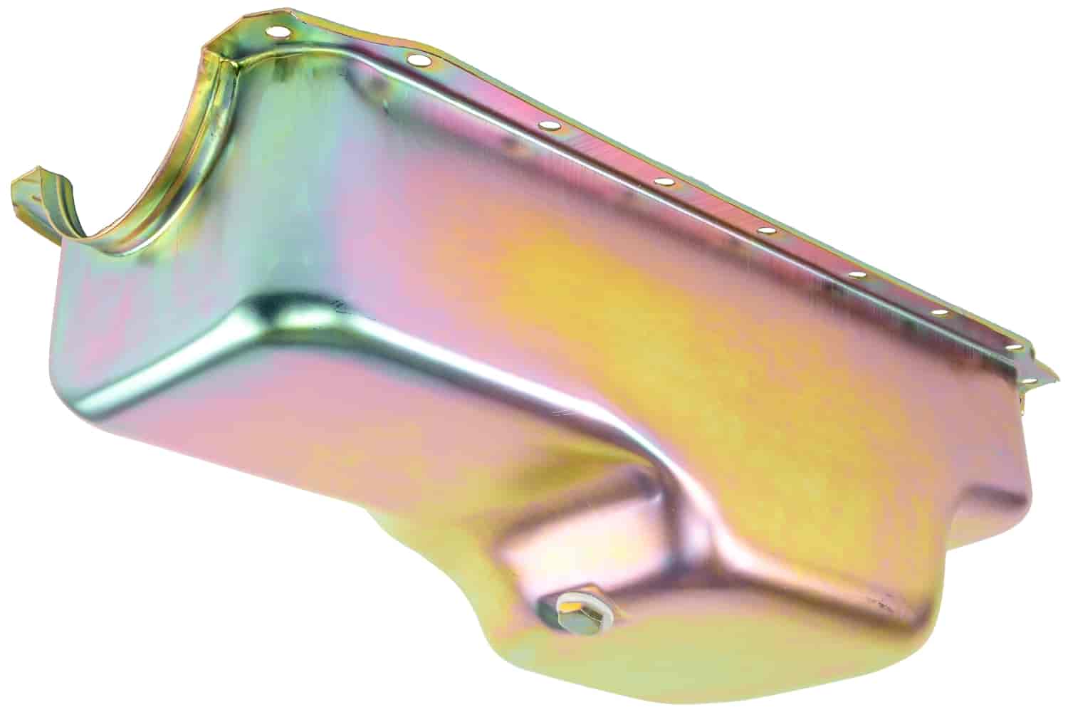 Stock-Style Replacement Oil Pan for 1972-1989 Small Block Chrysler 360 [Gold Zinc]