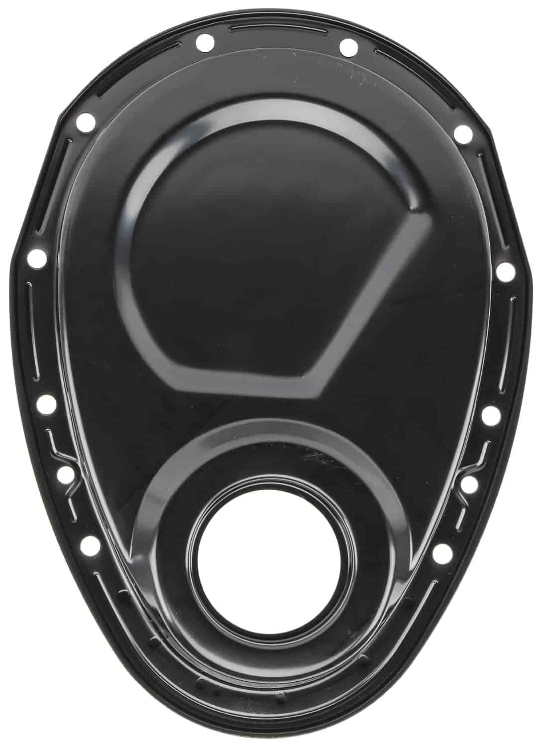 Timing Cover for 1955-1995 Small Block Chevy 283-400 [Black]