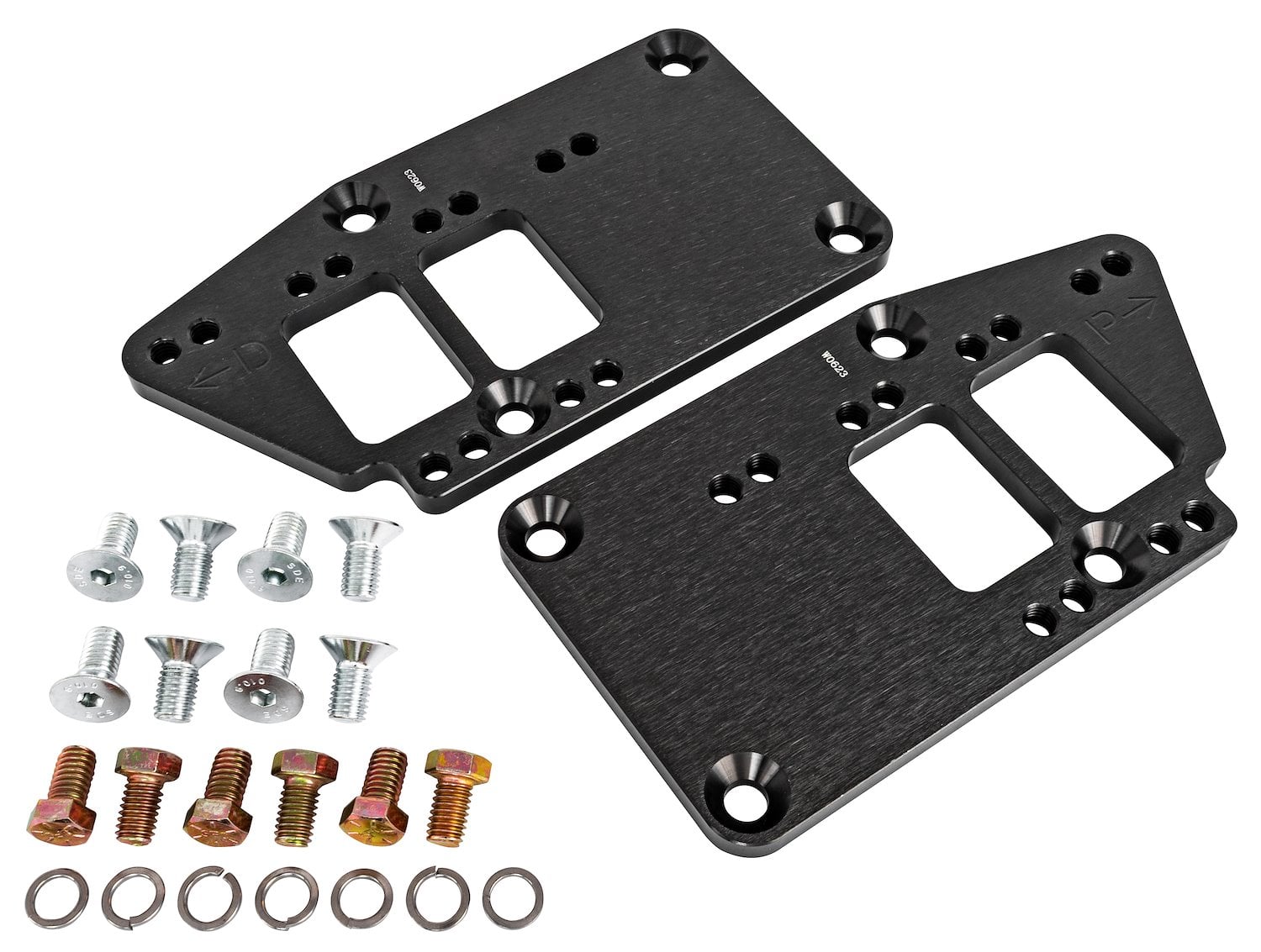 LT Engine Swap Motor-Mount Adapters, Billet Aluminum [Adapts