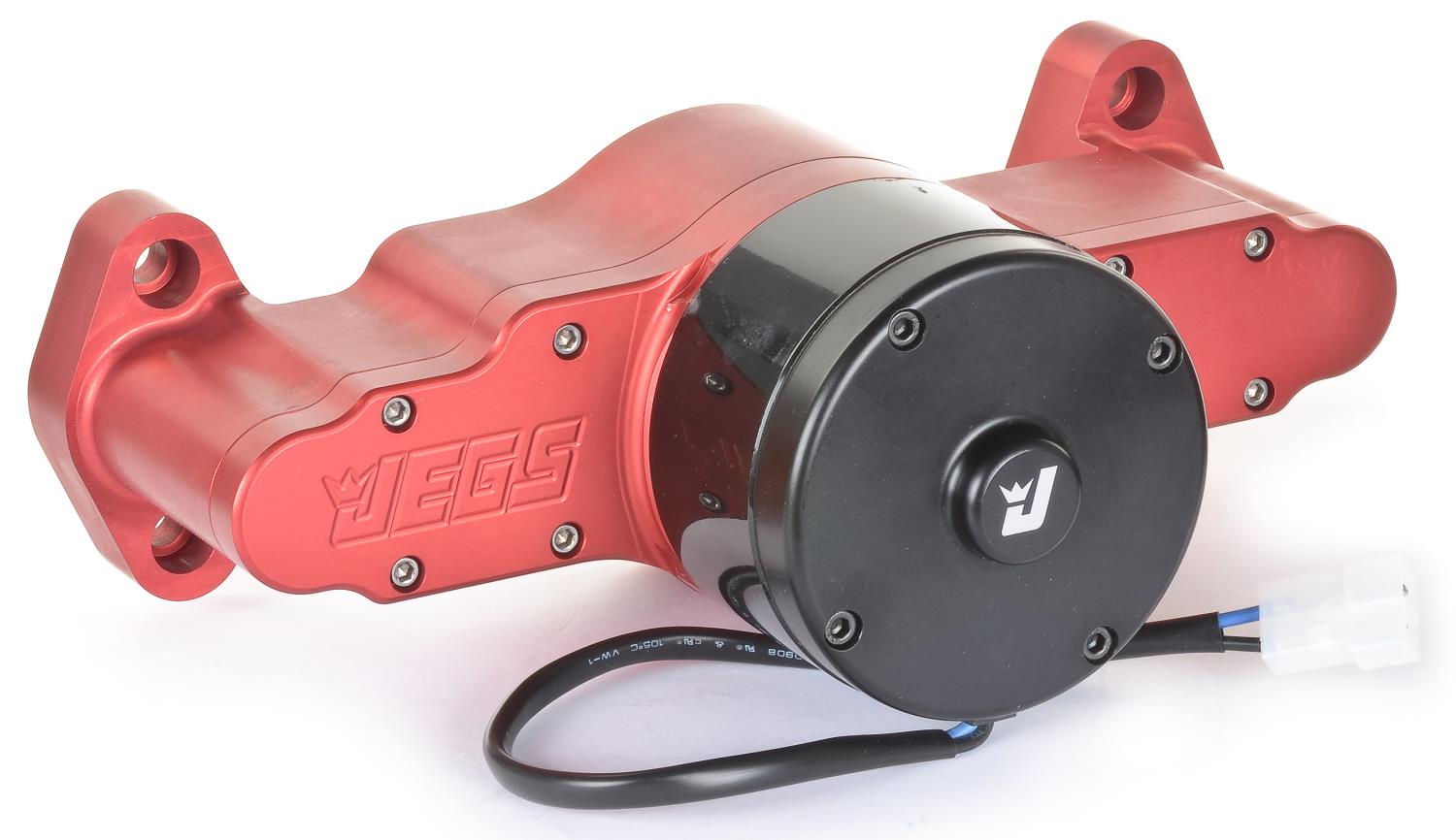 Electric Water Pump for Big Block Chevy [50 GPM, Red Anodized]