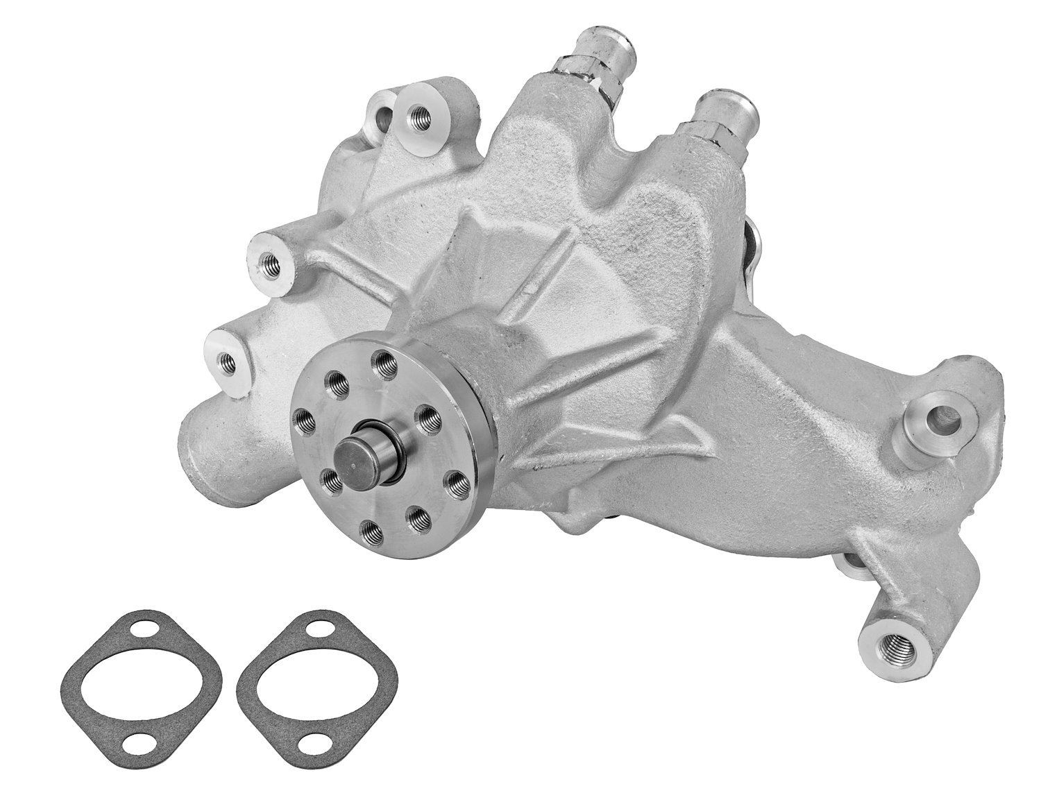 OEM-Style Water Pump for Big Block Chevy [Long, Satin Finish]