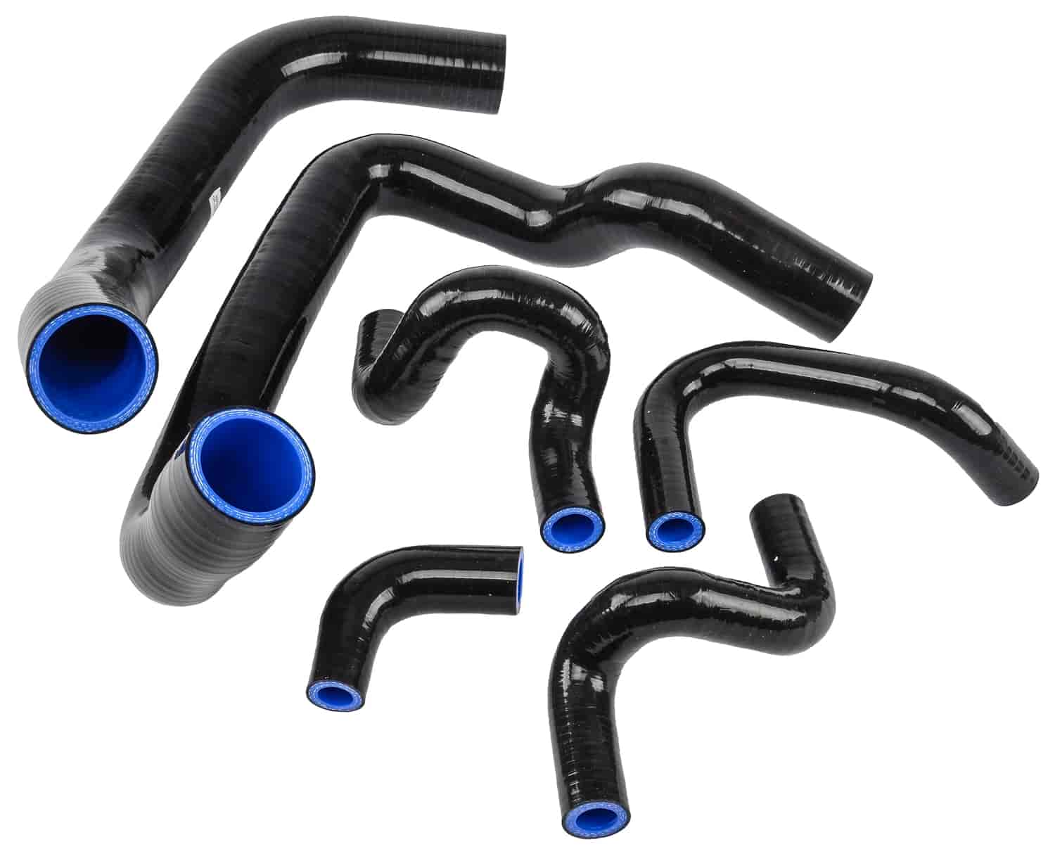 Black Silicone Hose Kit for 1986-1993 5.0 Mustang