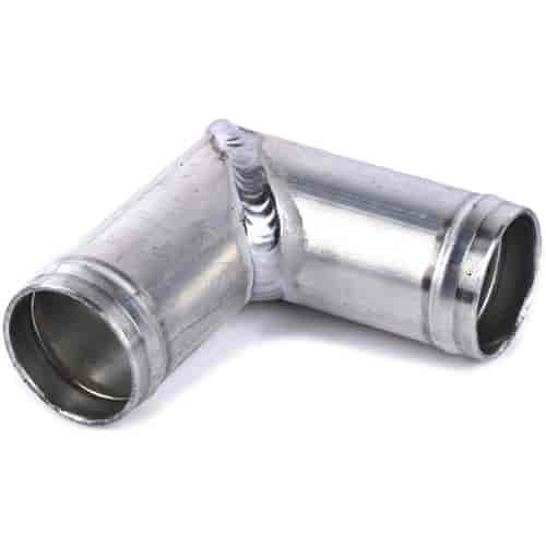 Aluminum Radiator Hose Connector, 90 Degree Elbow [1 1/4 in. O.D. Inlet/Outlet]