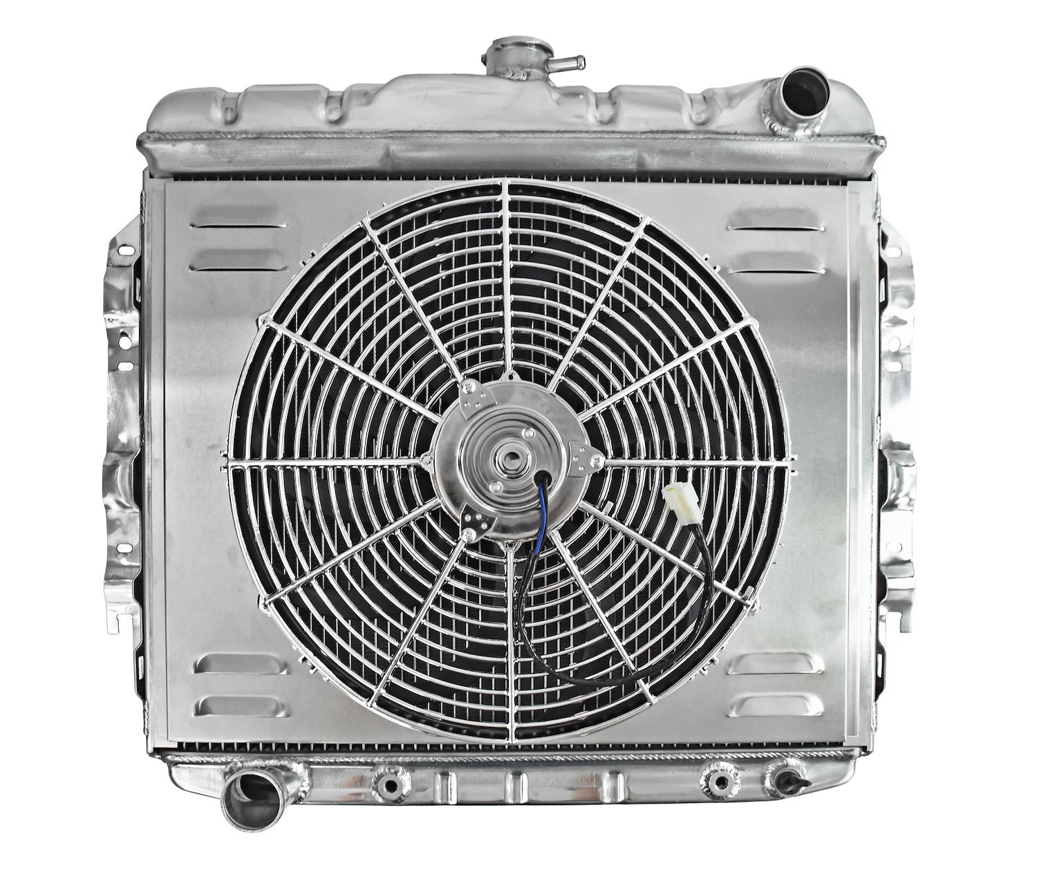 Aluminum Radiator & Fan Combo for Select 1966-1969 Mopar B Bodies With 426 Engine [16 in. Fan]