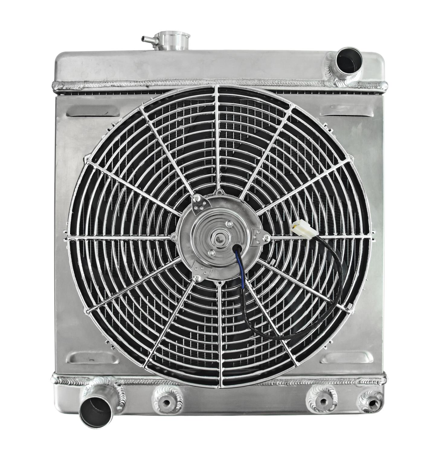 Aluminum Radiator & Fan Combo for Select 1960-1966