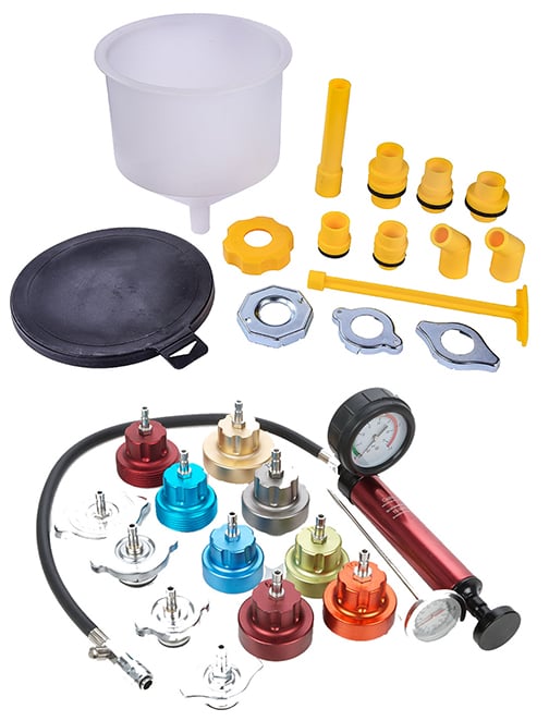 Coolant Funnel & Pressure Tester Kit
