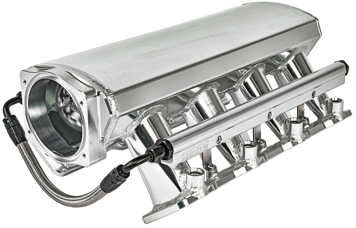 Fabricated Intake Manifold for GM LS3 and L92 [Polished Aluminum]