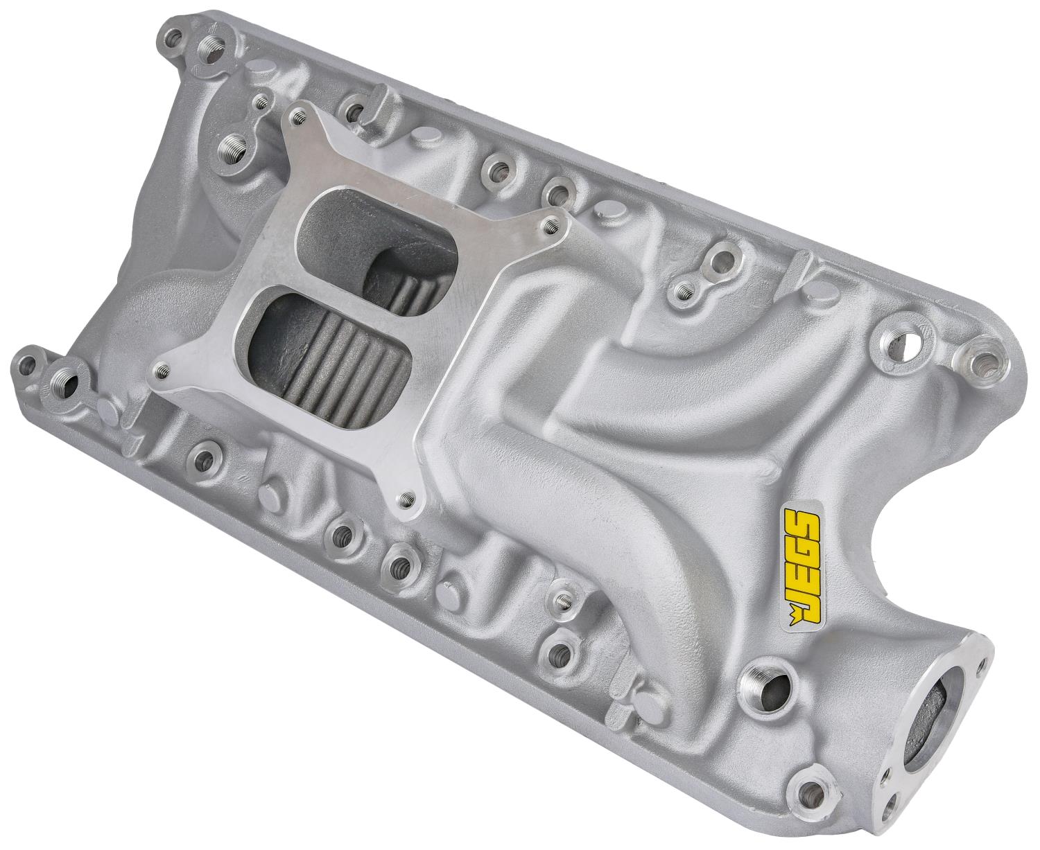 Intake Manifold for 1962-1985 Small Block Ford 260, 289 & 302 (Except Boss 302), Dual Plane [Satin]