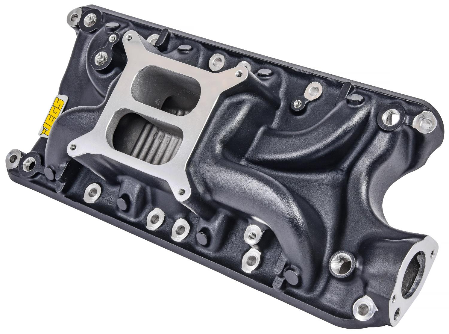 Intake Manifold for 1962-1985 Small Block Ford 260, 289 & 302 (Except Boss 302), Dual Plane [Black]