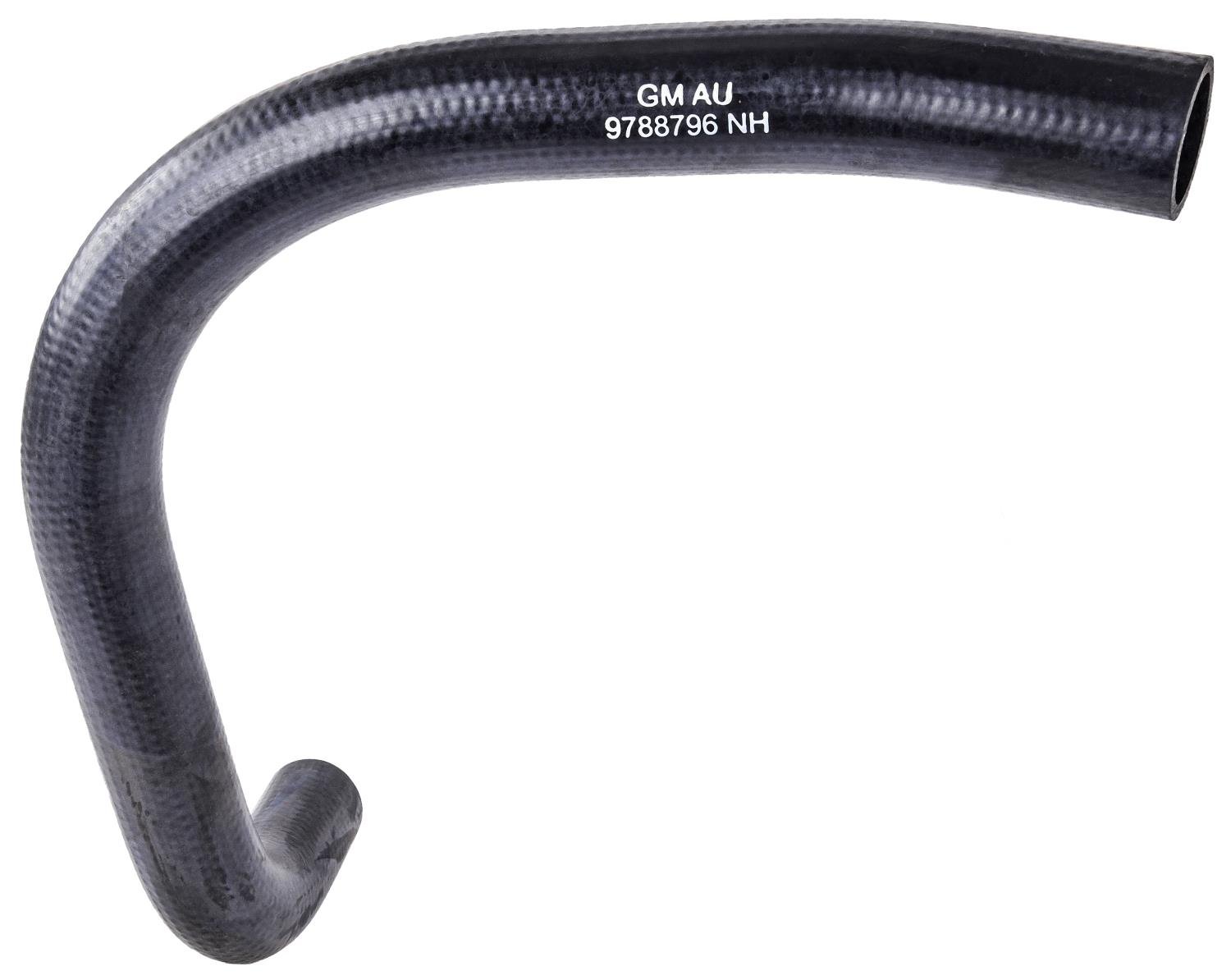 Upper Radiator Hose for 1967 Pontiac GTO [Direct-Fit Replacement for GM 9788796]