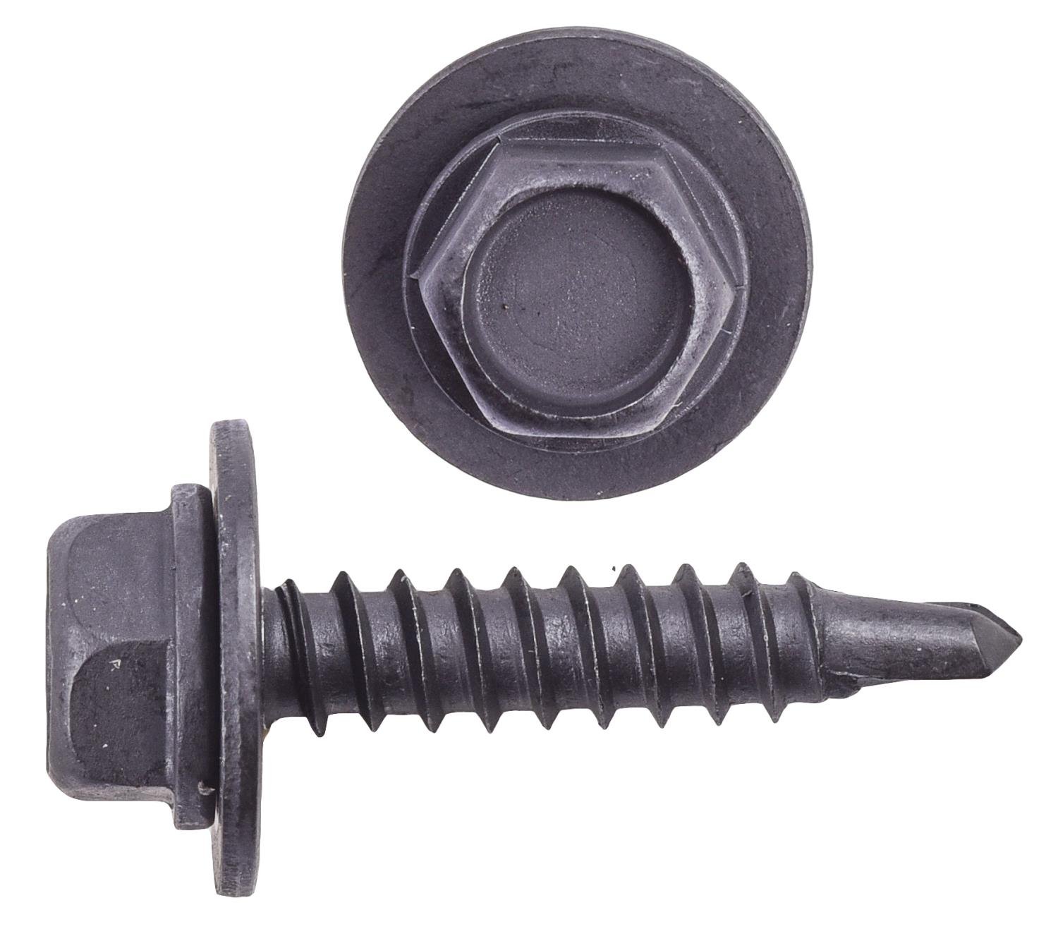 Hex Head Trim Screws  4.20 mm-1.41 mm x 20 mm UHL [Self-Tapping, 50 Pieces]