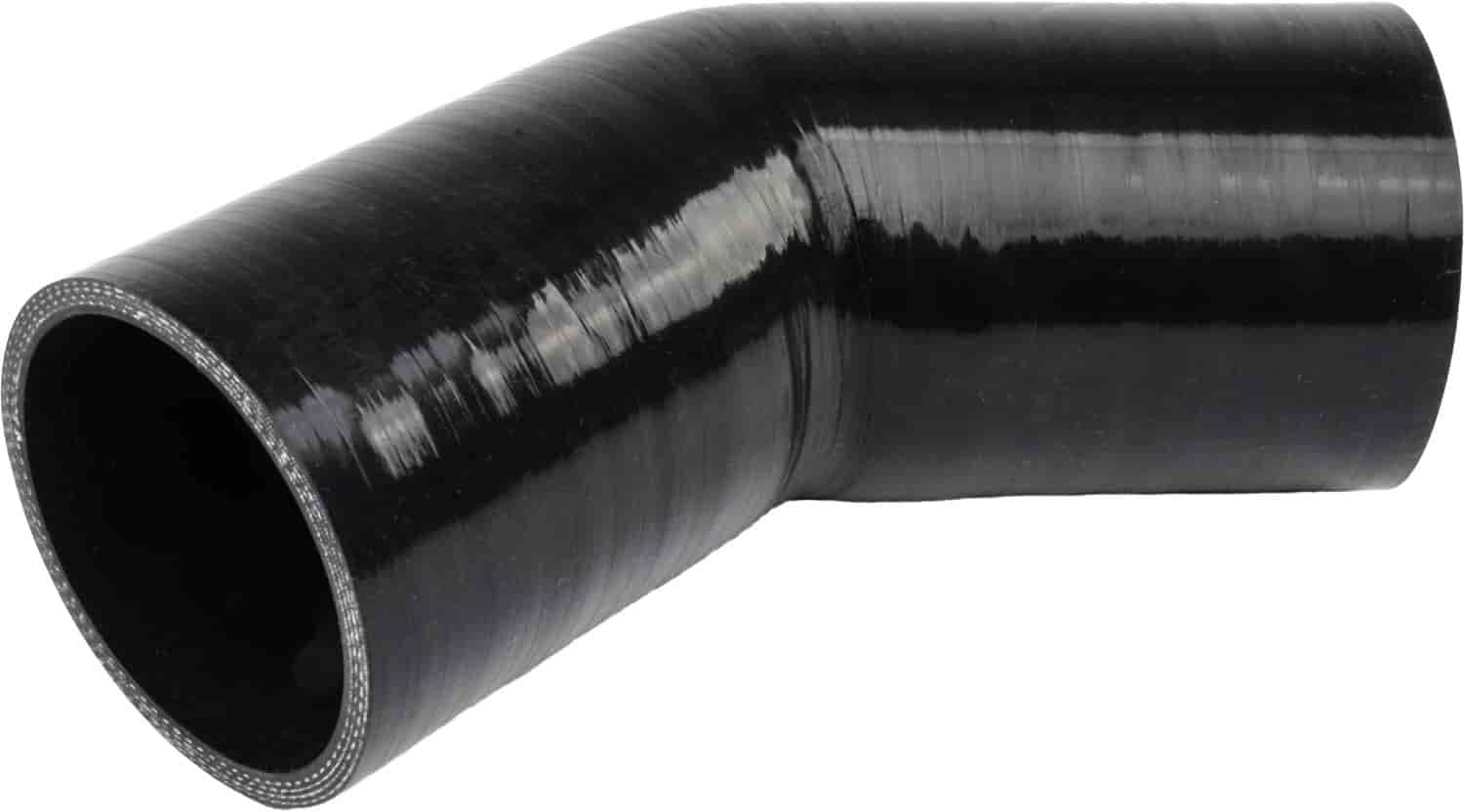 45 Degree Silicone Hose Connector 3" I.D. x 4" Long