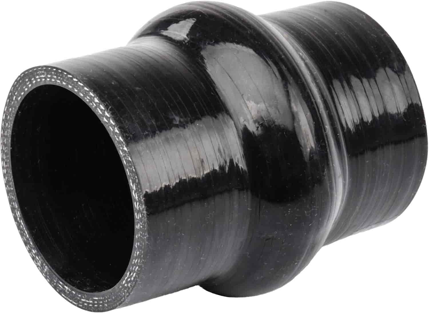 Straight with Hump Silicone Hose Connector 2.5" I.D. x 4" Long