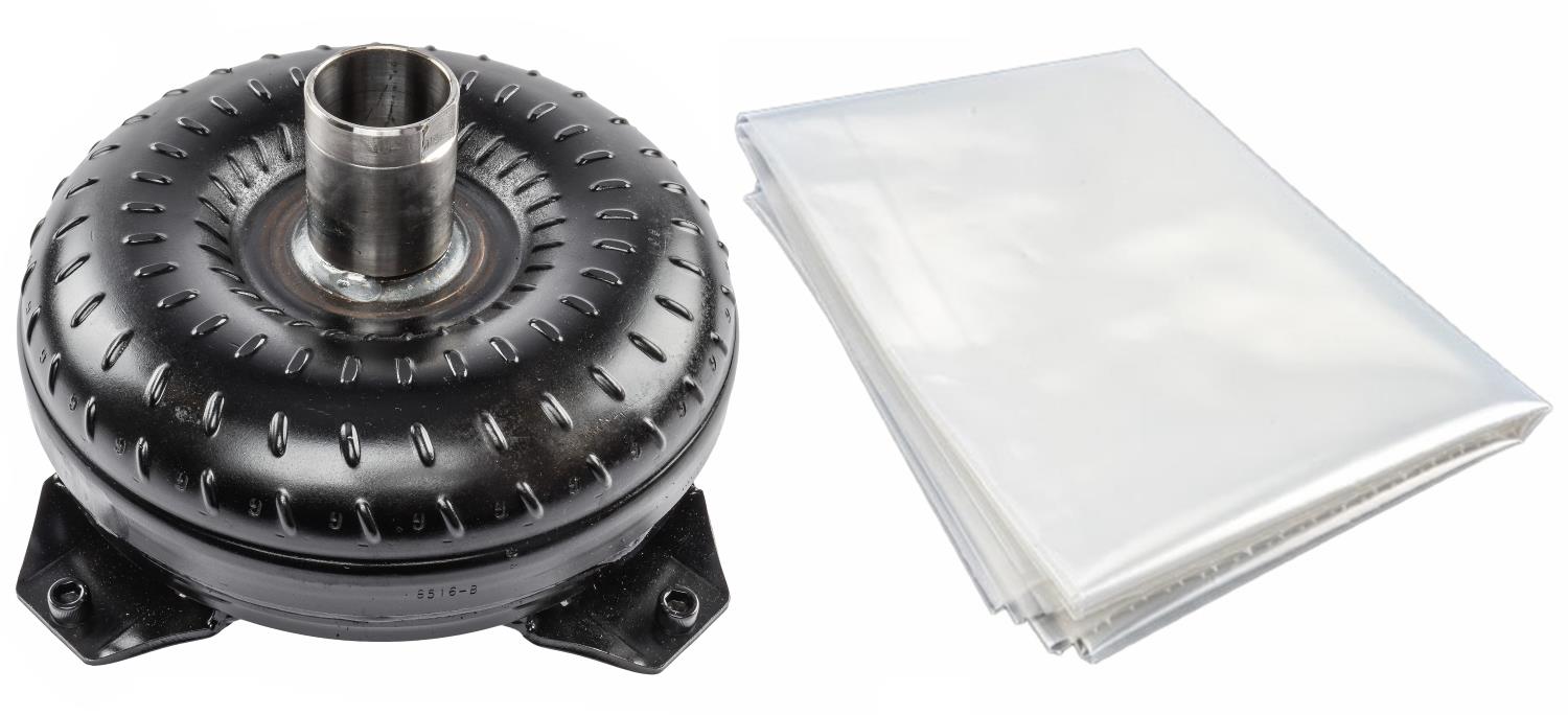 Torque Converter & Storage Bag Kit for Ford C6 [2400-2600 RPM Stall Speed]