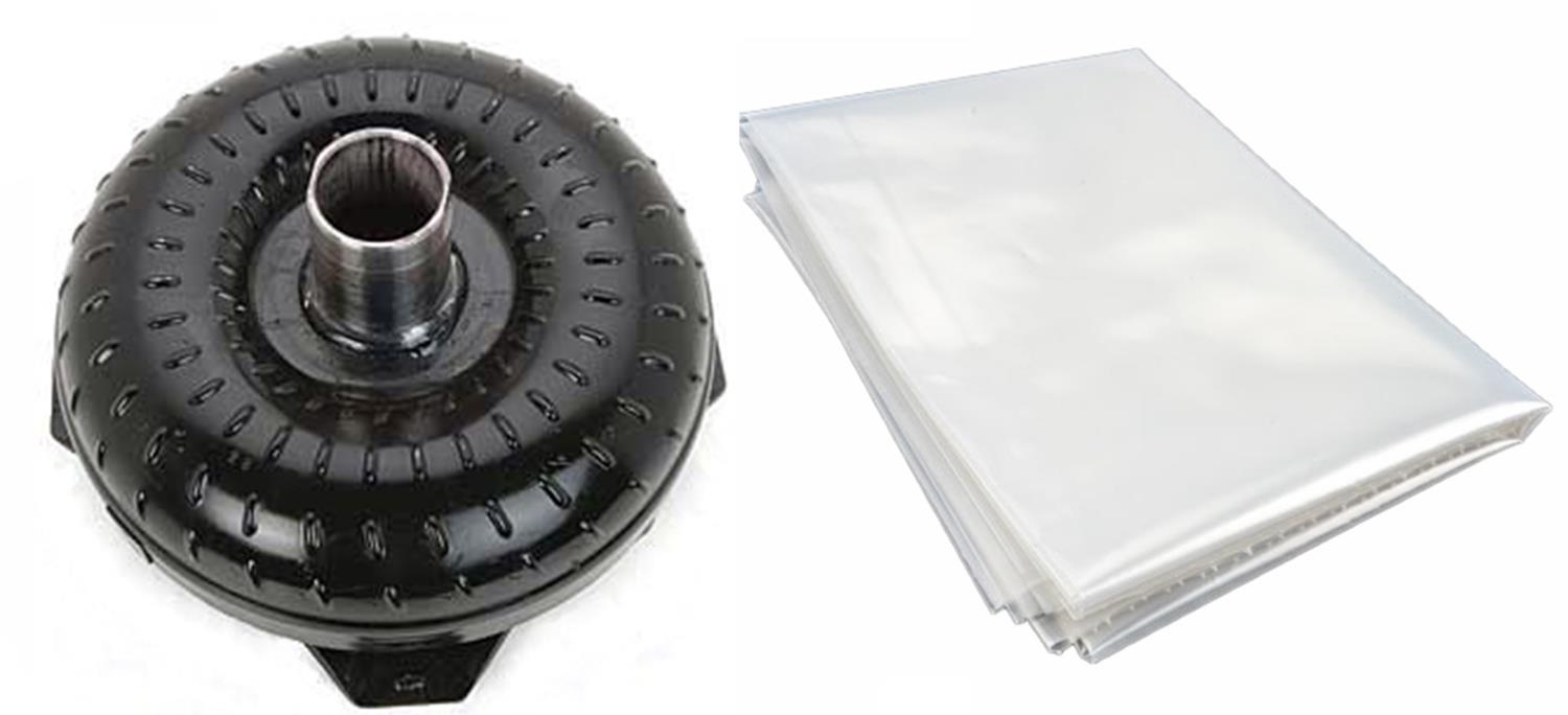 Torque Converter & Storage Bag Kit for Ford C4 [2300-2500 RPM Stall Speed]