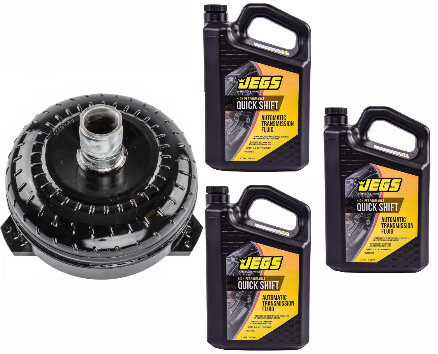 Torque Converter Kit for GM 4L80E/4L85E Mounted to