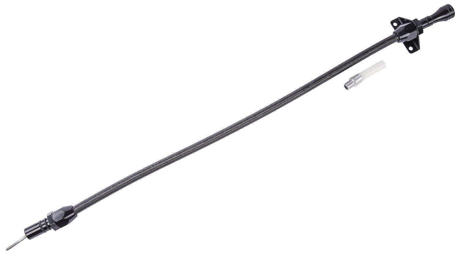 Flexible Braided Transmission Dipstick for Ford C6 [Black]