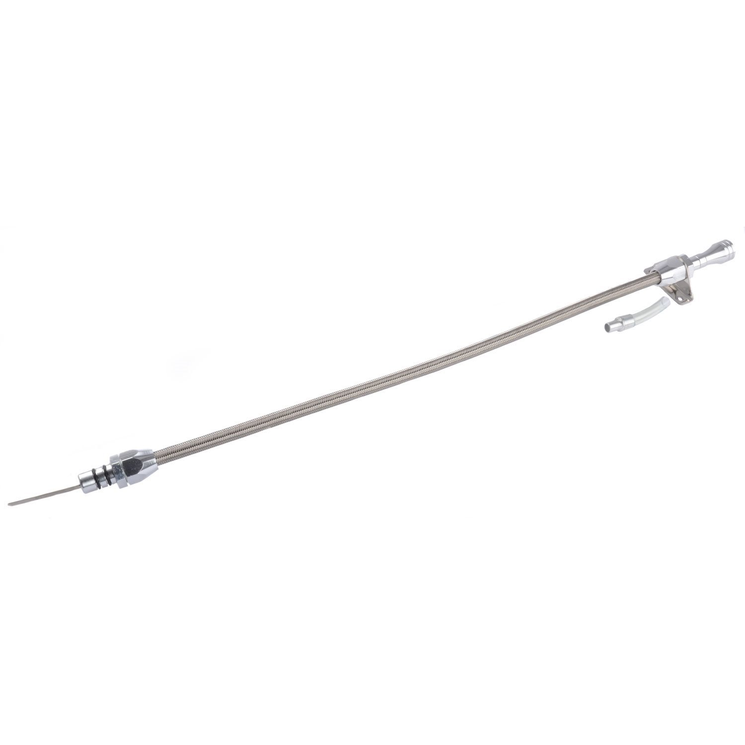 Flexible Braided Transmission Dipstick for GM 4L60E [Polished]