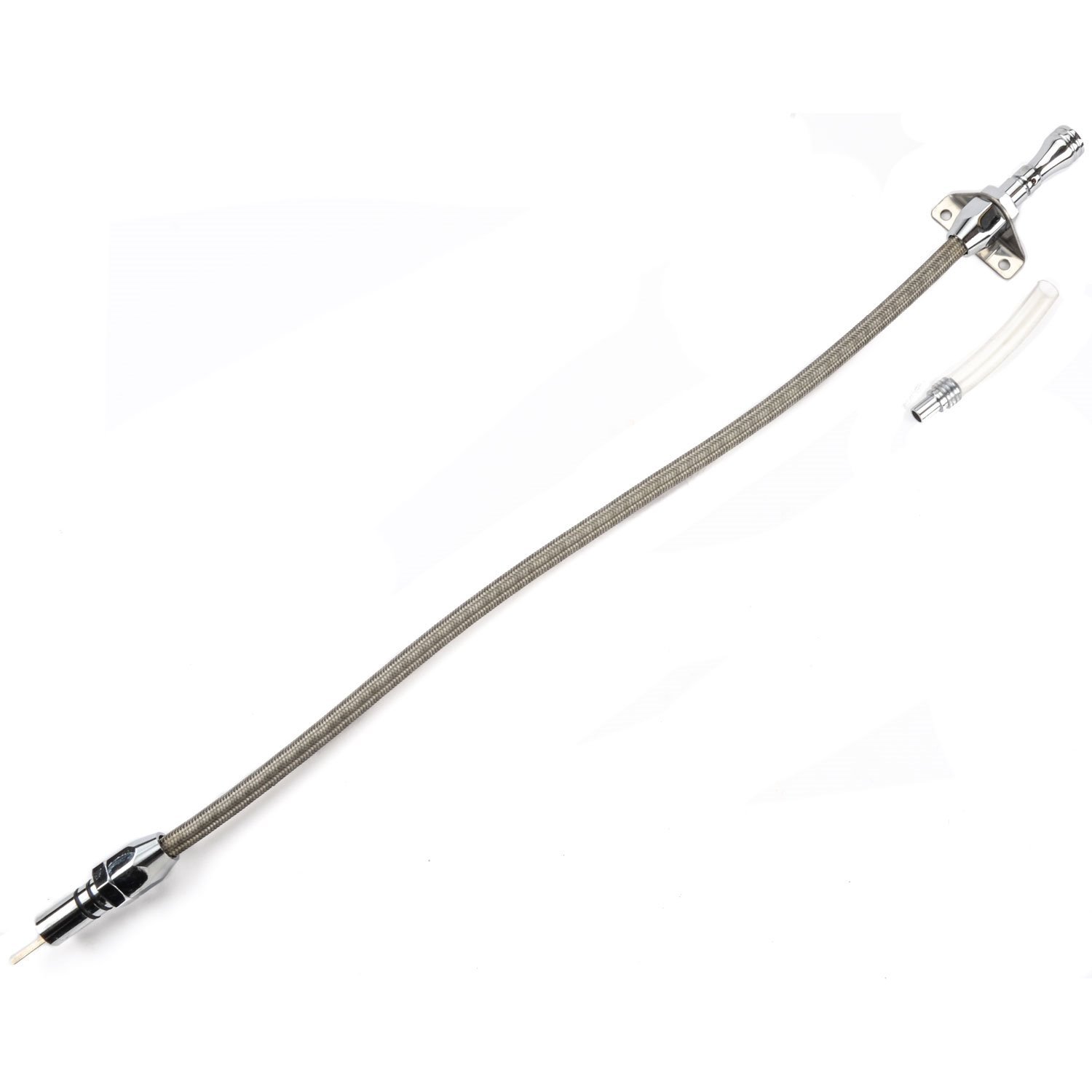Flexible Braided Transmission Dipstick for TH700-R4 [Polished]