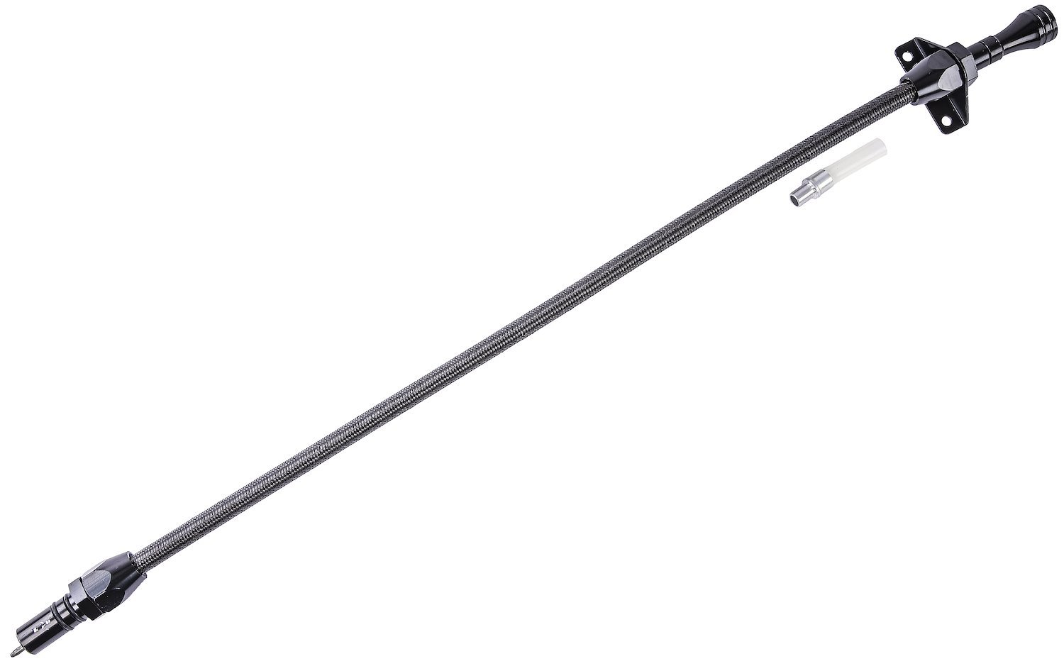 Flexible Braided Transmission Dipstick for TH350 & TH400 [Black]