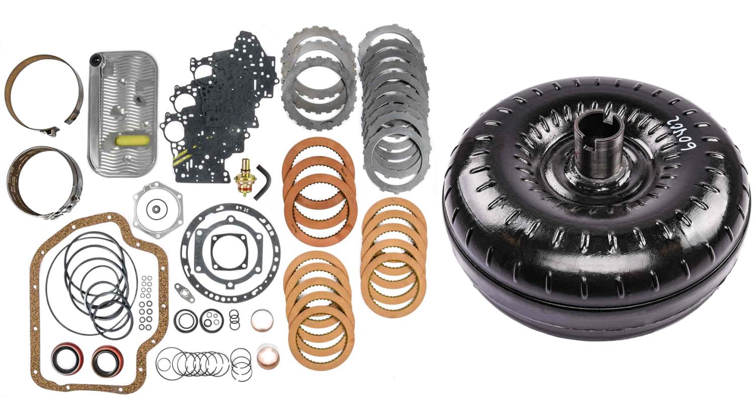 Automatic Transmission Rebuild Kit with Torque Converter for 1965-1987 GM TH400