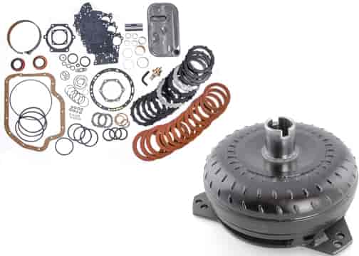High Performance Transmission Rebuild Kit with Torque Converter for 1965-1987 GM TH400