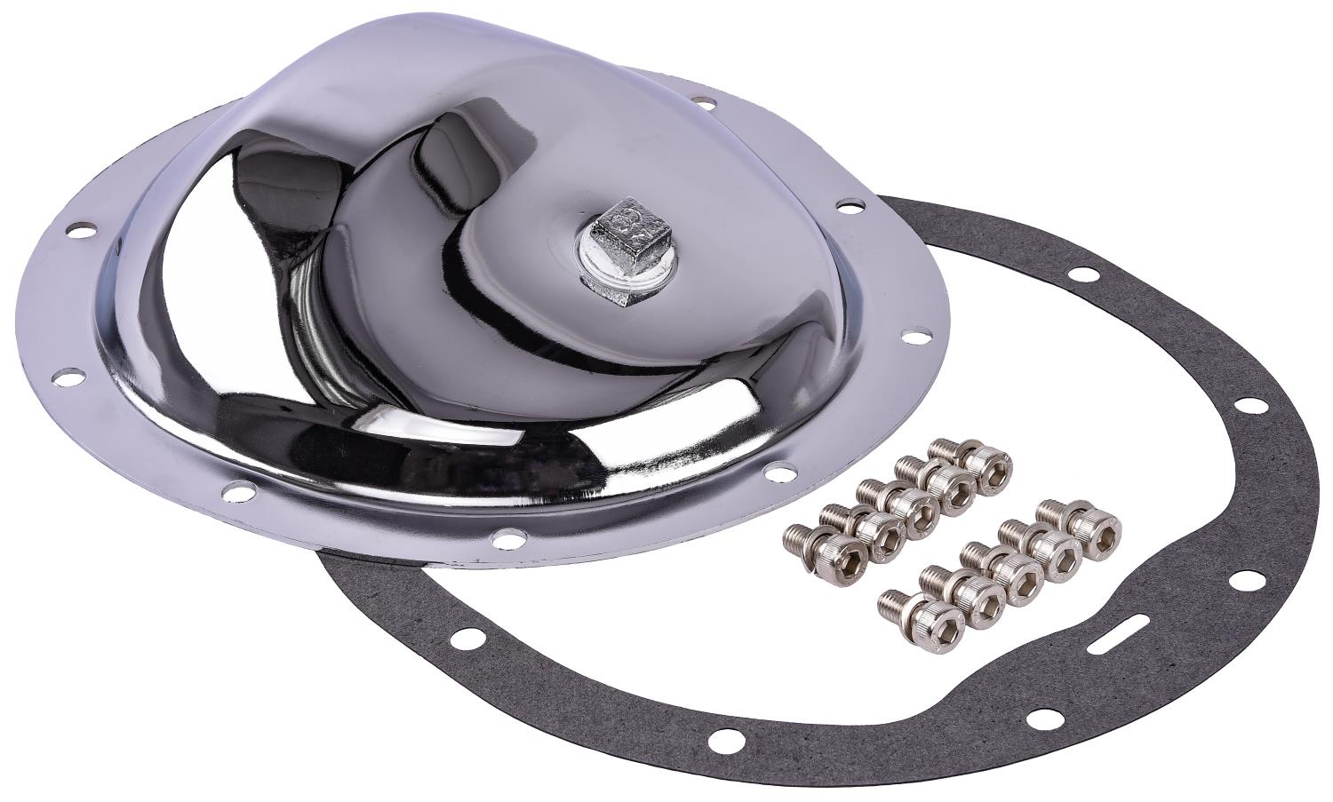 Chrome Differential Cover GM 8.5 in. 10-Bolt (Front)