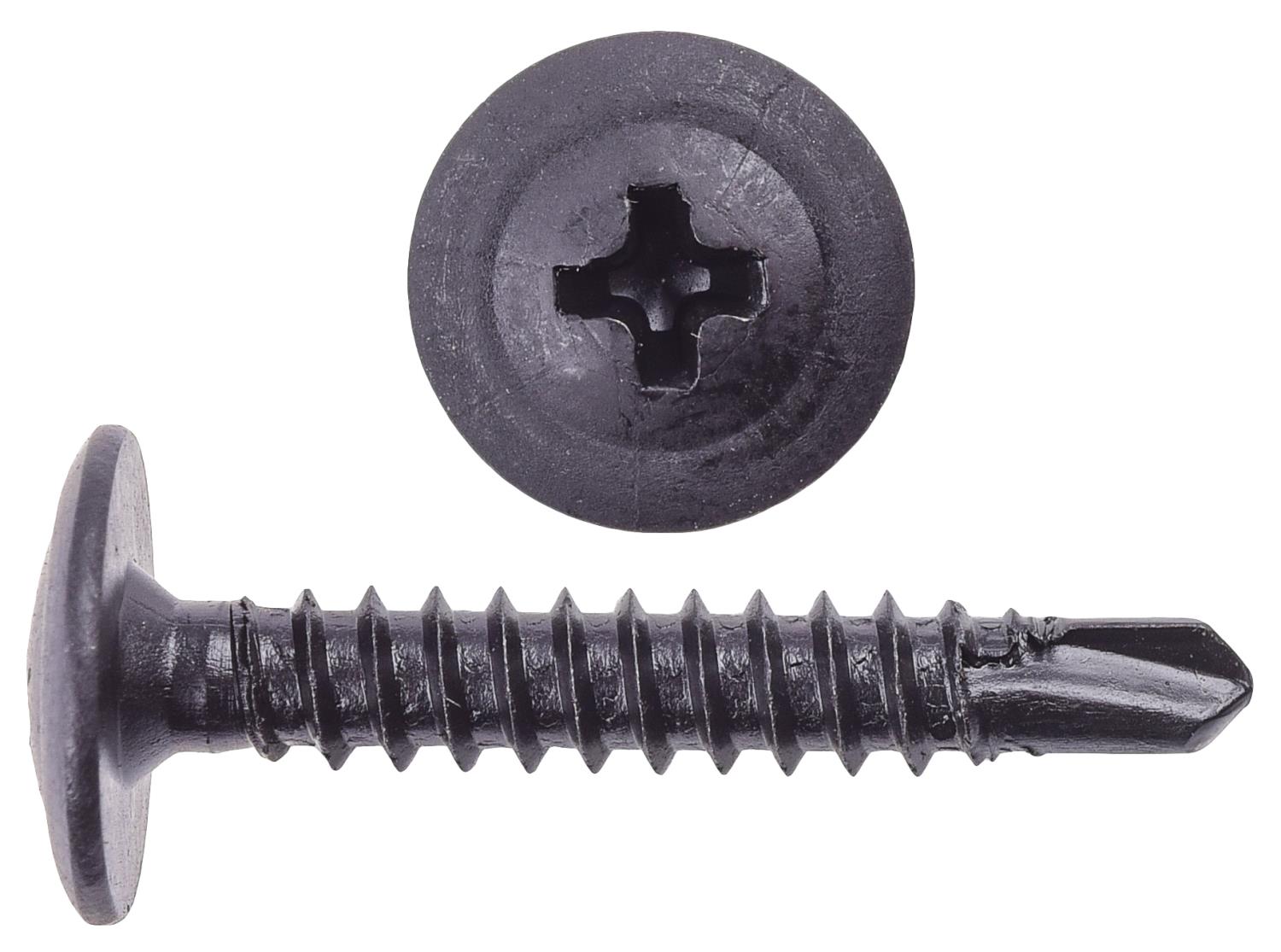 Phillips Oval Washer Head Trim Screws #8 x 1 in. UHL [Self-Tapping, 50 Pieces]