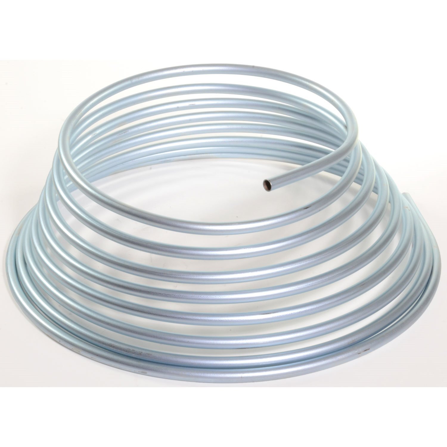 JEGS 63037 Zinc Fuel and Transmission Cooler Tubing 3/8 in. Diameter x 25 ft.